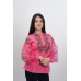 Embroidered blouse "Pink Pearl"